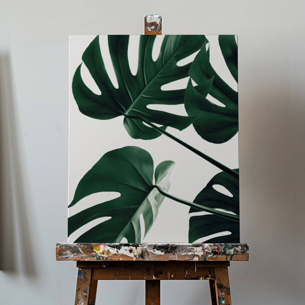 Monstera Naturlig 43 | Lærredsbilleder