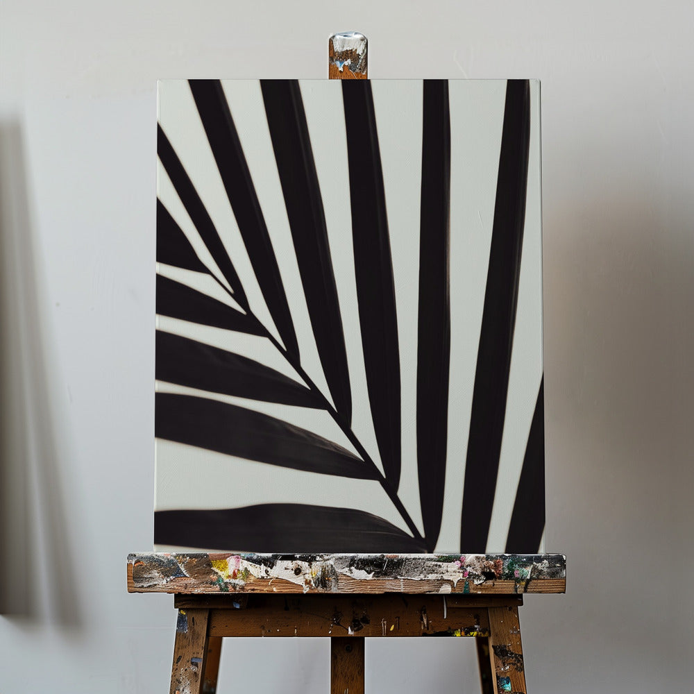 Grafiskt palmblad_1 | Canvas