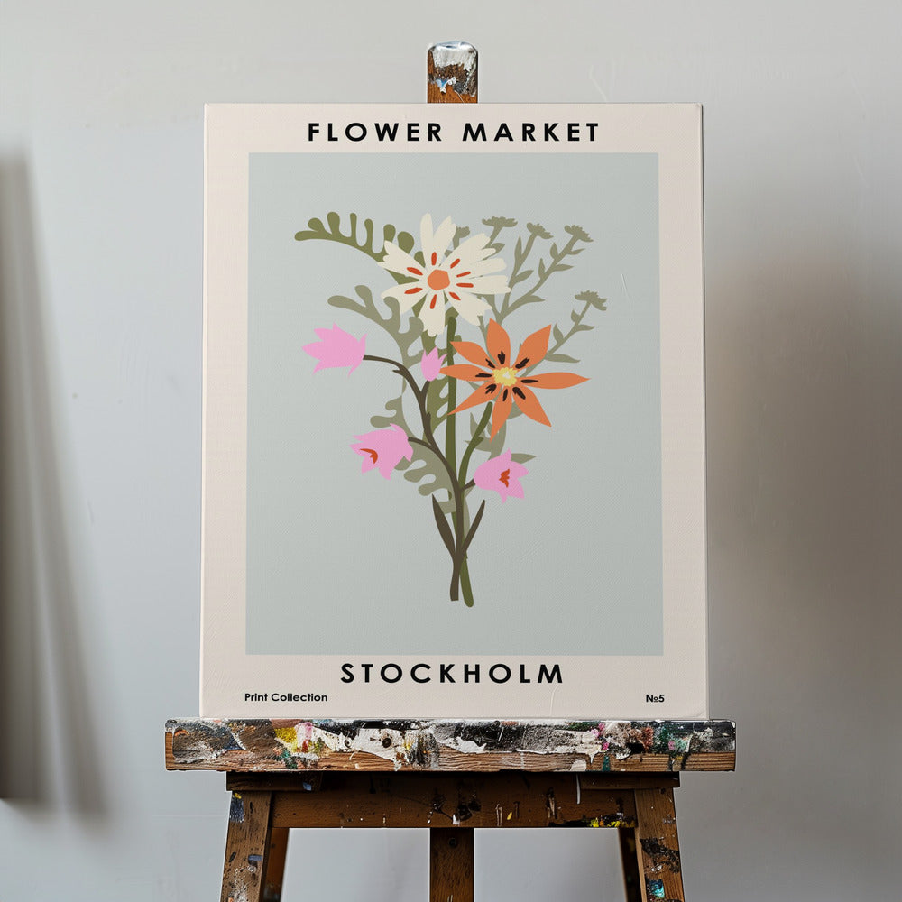Blomstermarknaden Stockholm | Canvas