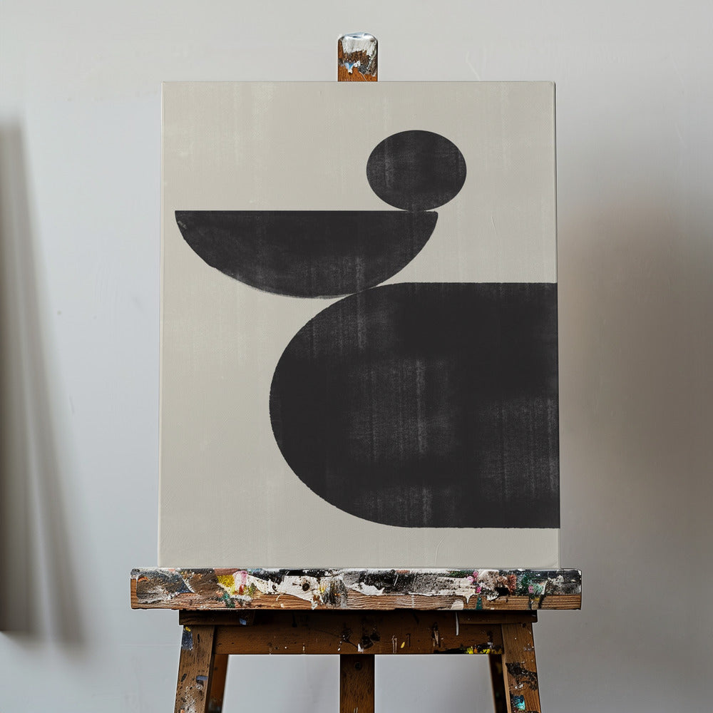 Formstudie nr. 3. | Lærredsbilleder