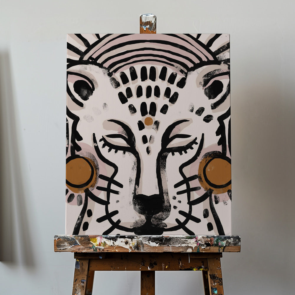 Tiger (Lättversion) | Canvas