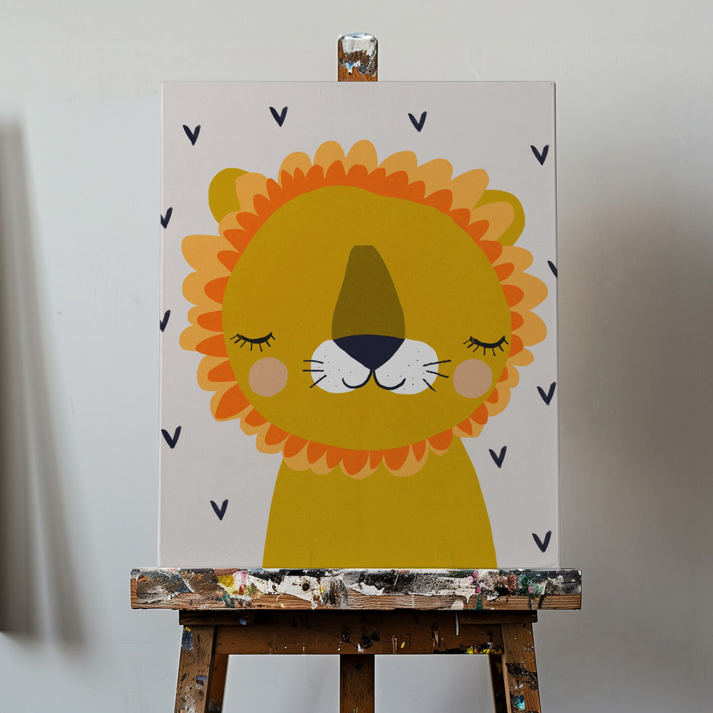 Petit Lion | Tableaux sur Toile