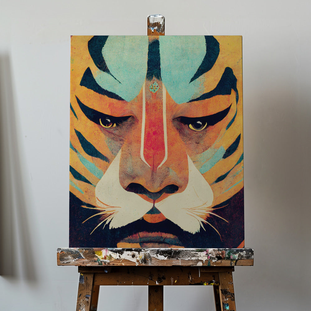 Tigre fuerte | Impresiones en Lienzo