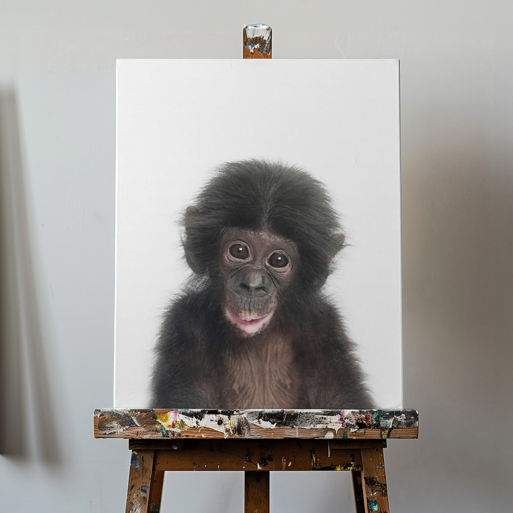 Bébé singe | Tableaux sur Toile