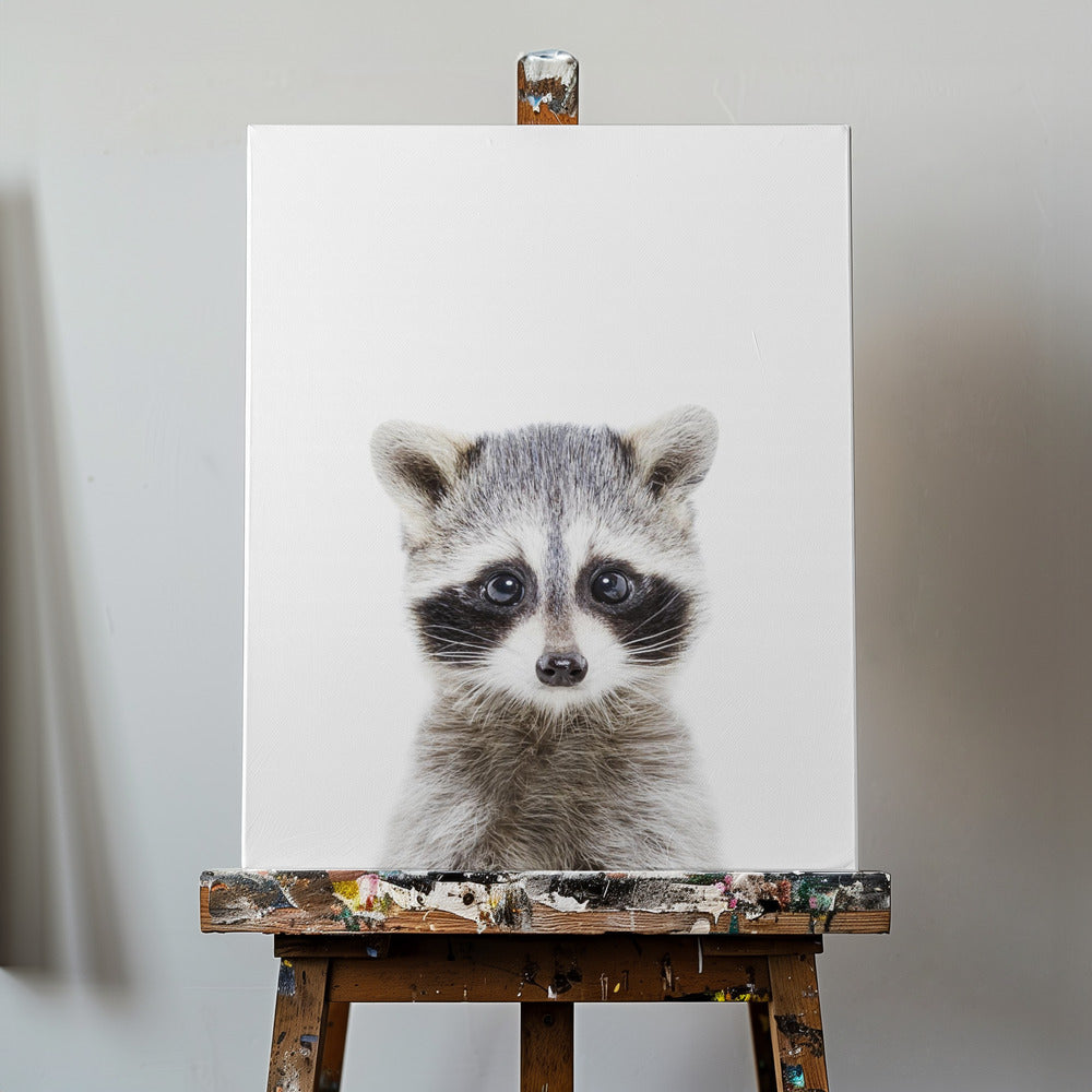 Tvättbjörnunge | Canvas