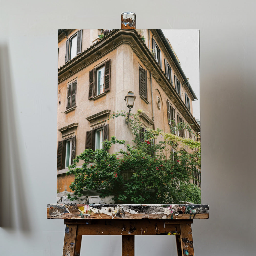 Botanisches Trastevere Rom || | Leinwand