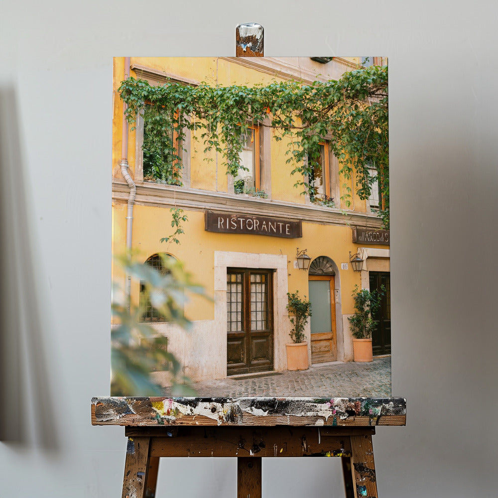 Ristorante Trastevere Rom | Leinwand