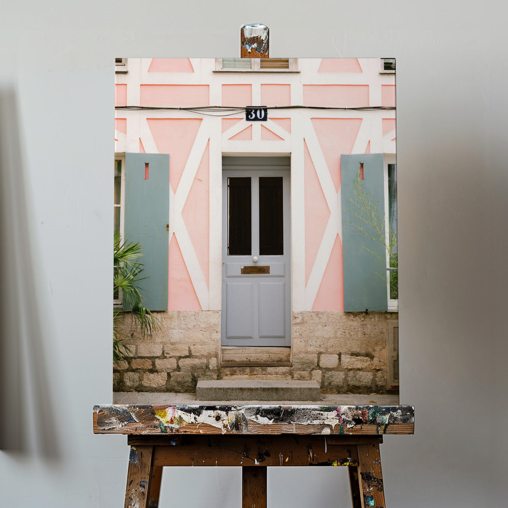 Rue de Cremieux nummer 30 - Paris | Lærredsbilleder