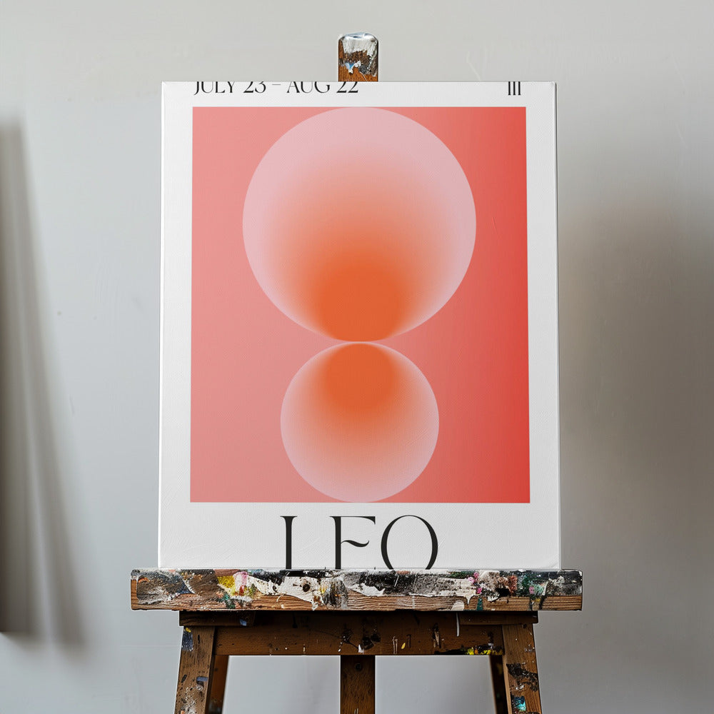Celestial Leo Glow | Canvas