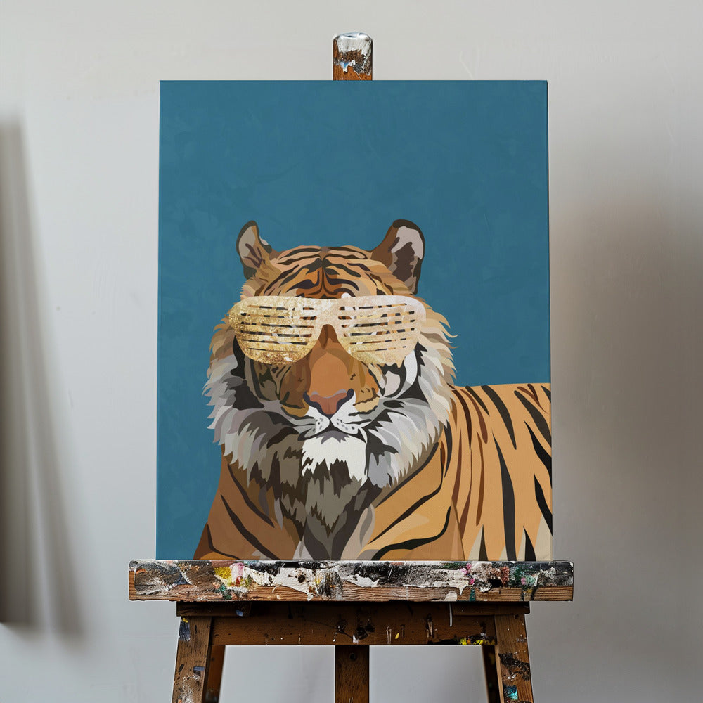 Tigre Hip Hop | Tableaux sur Toile