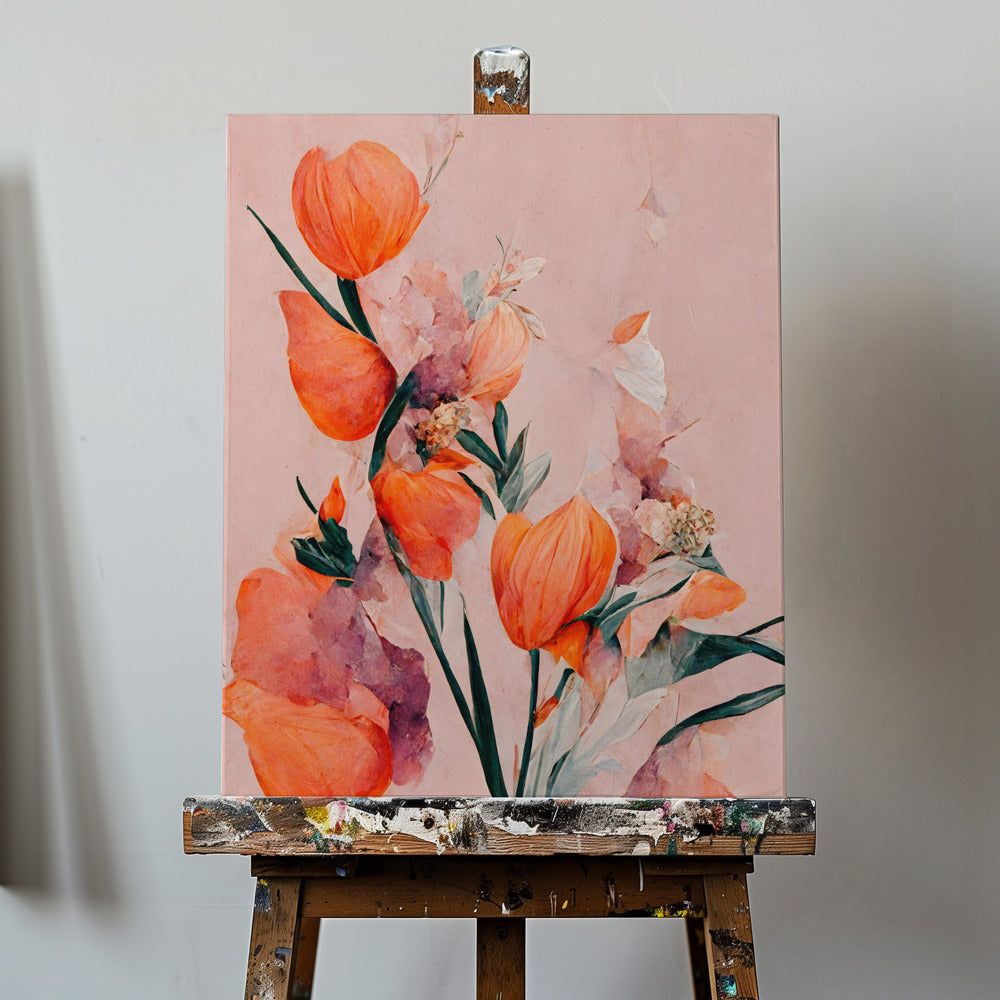 Tulipes oranges | Tableaux sur Toile