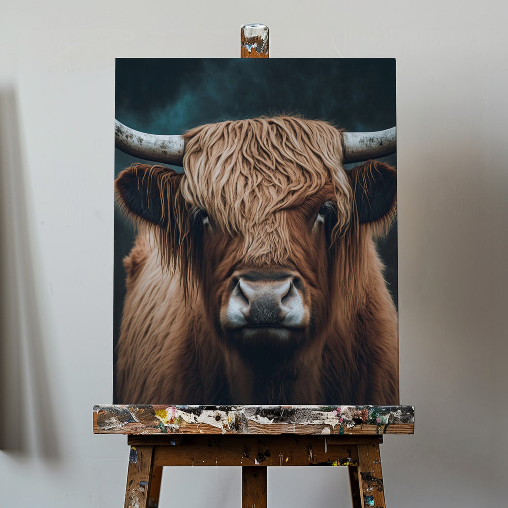 Highland Cow | Canvas