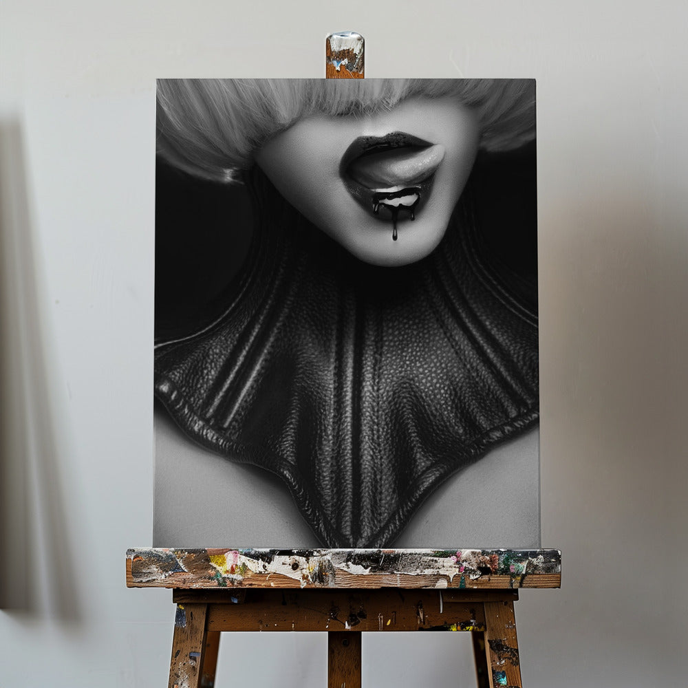 Fru Black | Lærredsbilleder