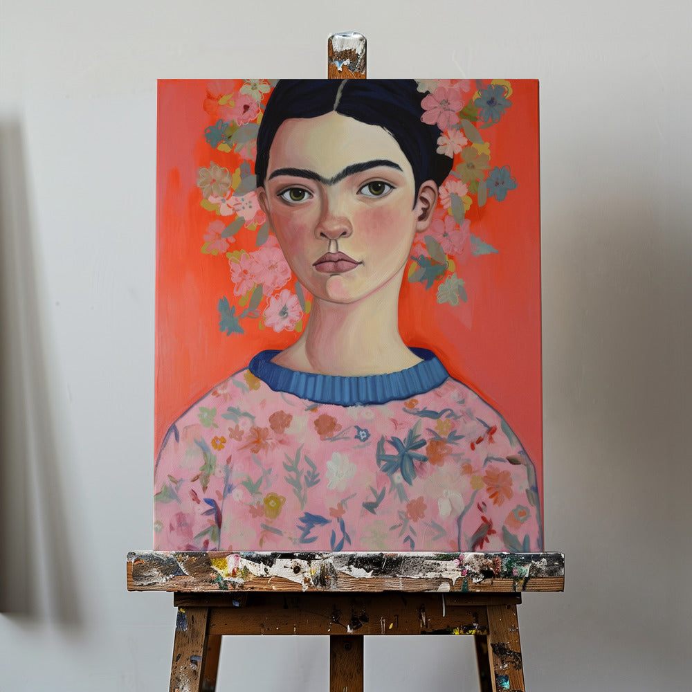 La joven Frida | Impresiones en Lienzo