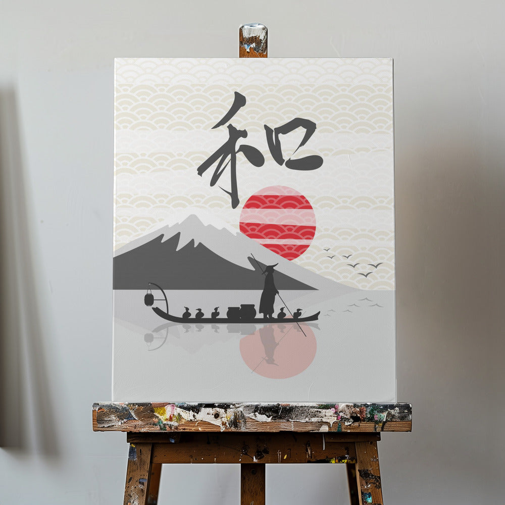 Le souffleur de vent | Tableaux sur Toile