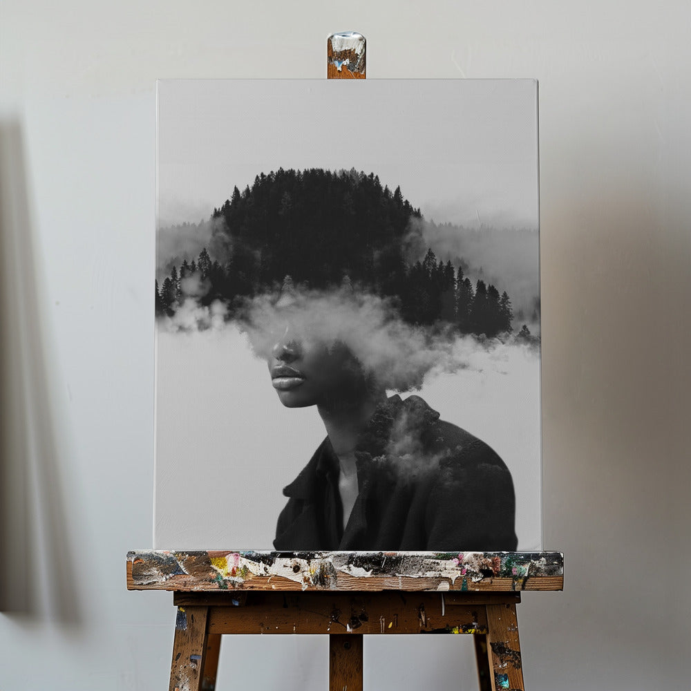 Mistige gedachten | Canvasprints