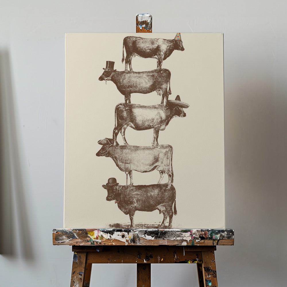 Cow Cow Nuts | Canvas