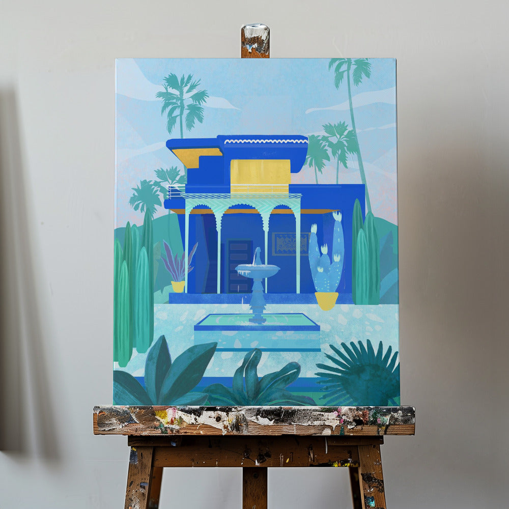 Moroccan Garden | Canvas
