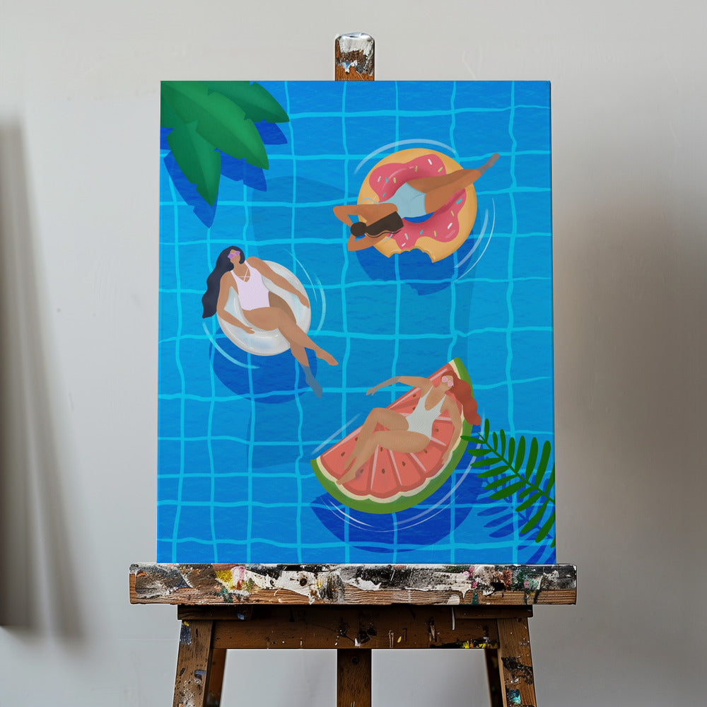 Pooldamer | Canvas