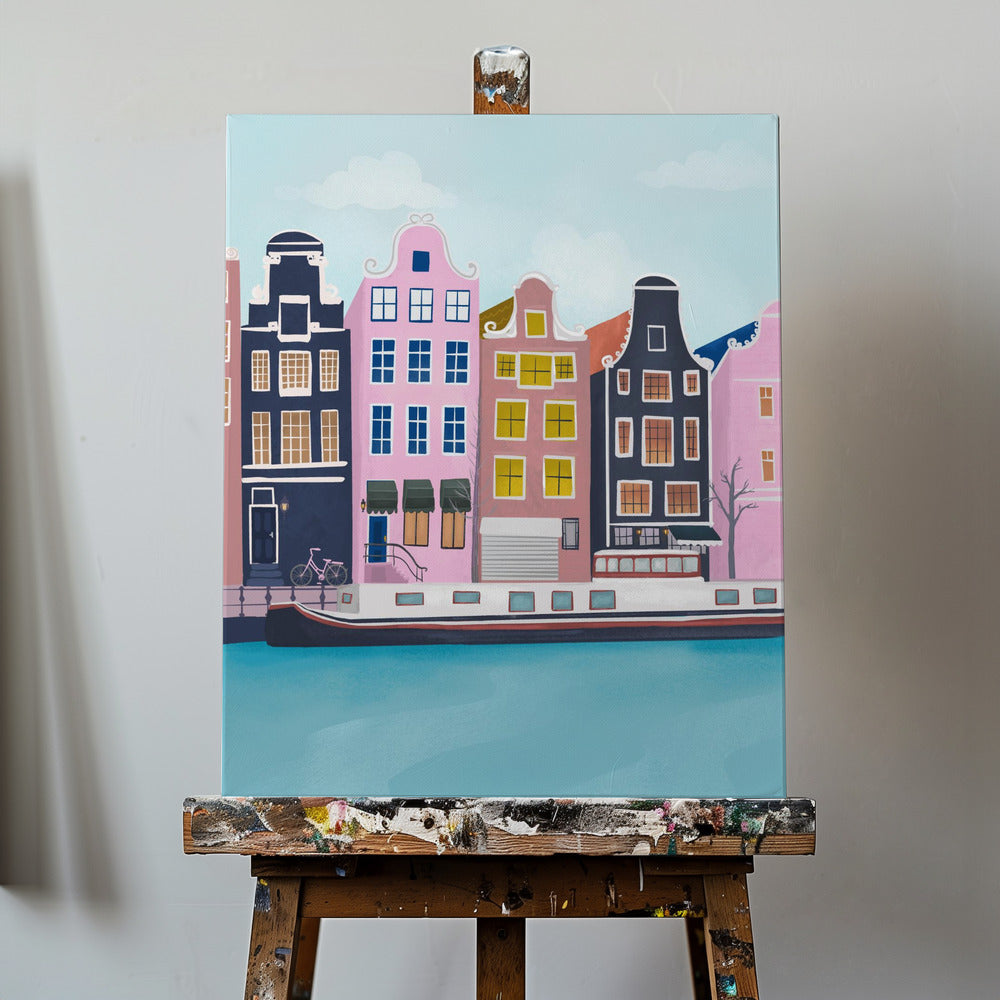 Amsterdam | Stampe su Tela