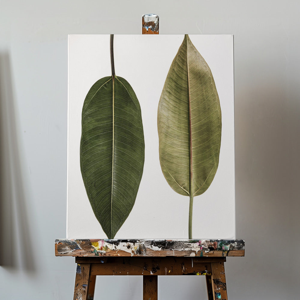 Lövstudie 05 | Canvas