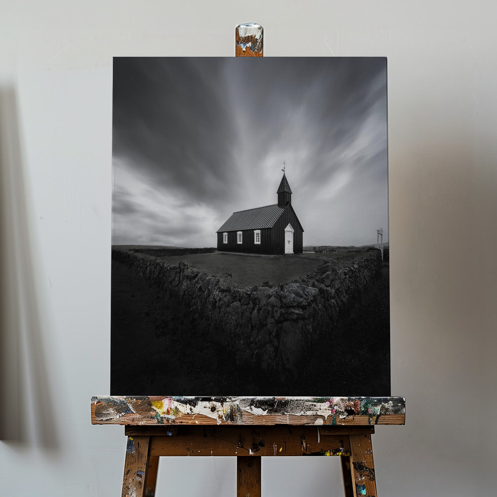 Chiesa Nera | Stampe su Tela