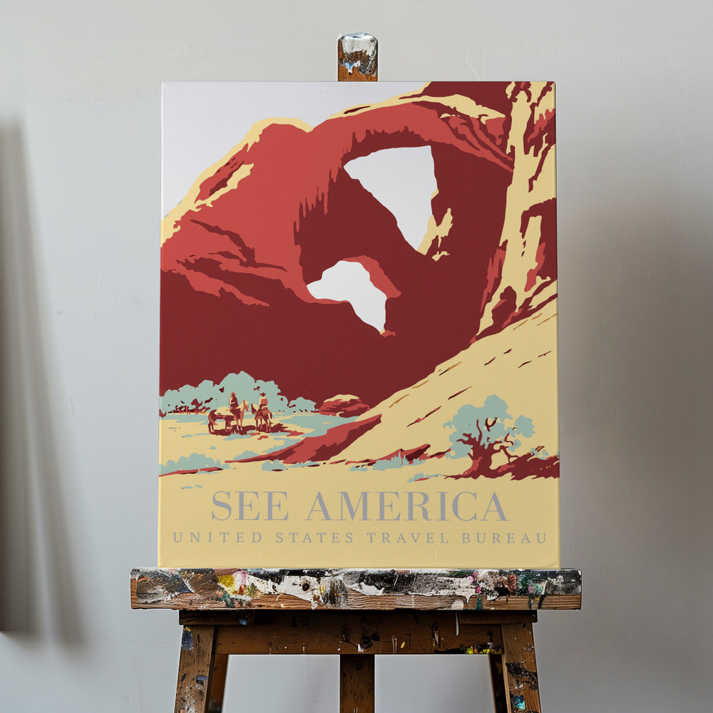 Voir l'Amérique Posters - Affiche Artistique | Tableaux sur Toile