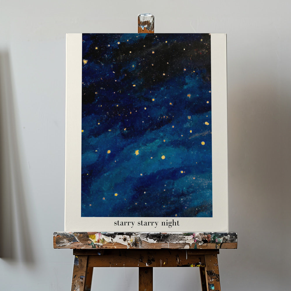 Notte stellata | Stampe su Tela