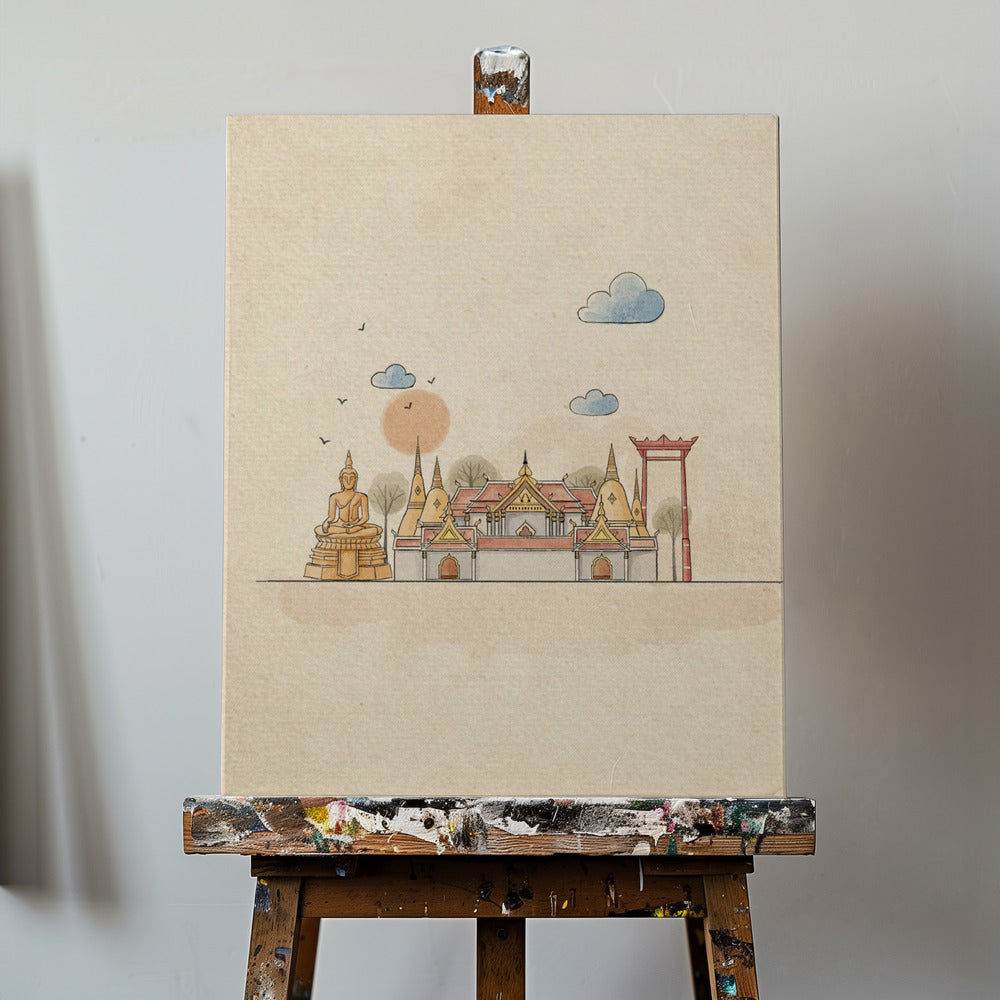 Erstaunliches Bangkok | Leinwand-Bilder