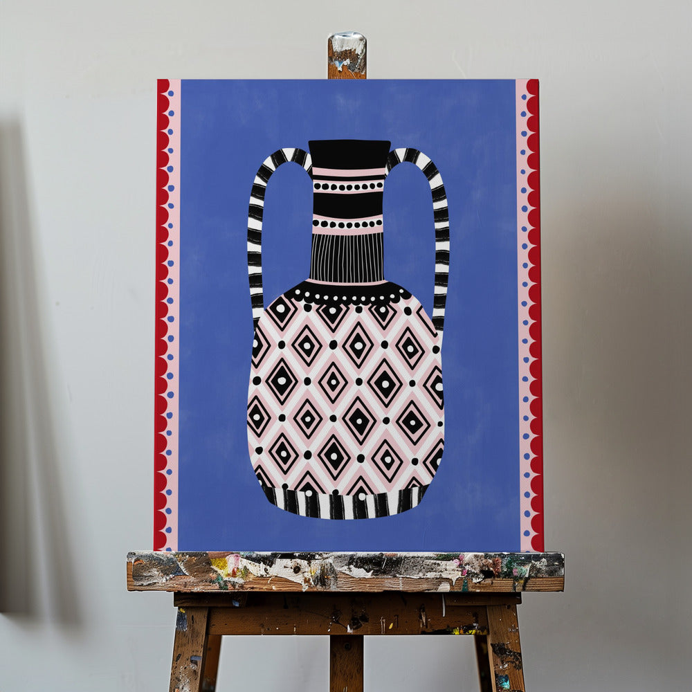 Geometric Patterns and Bold Colors | Canvas