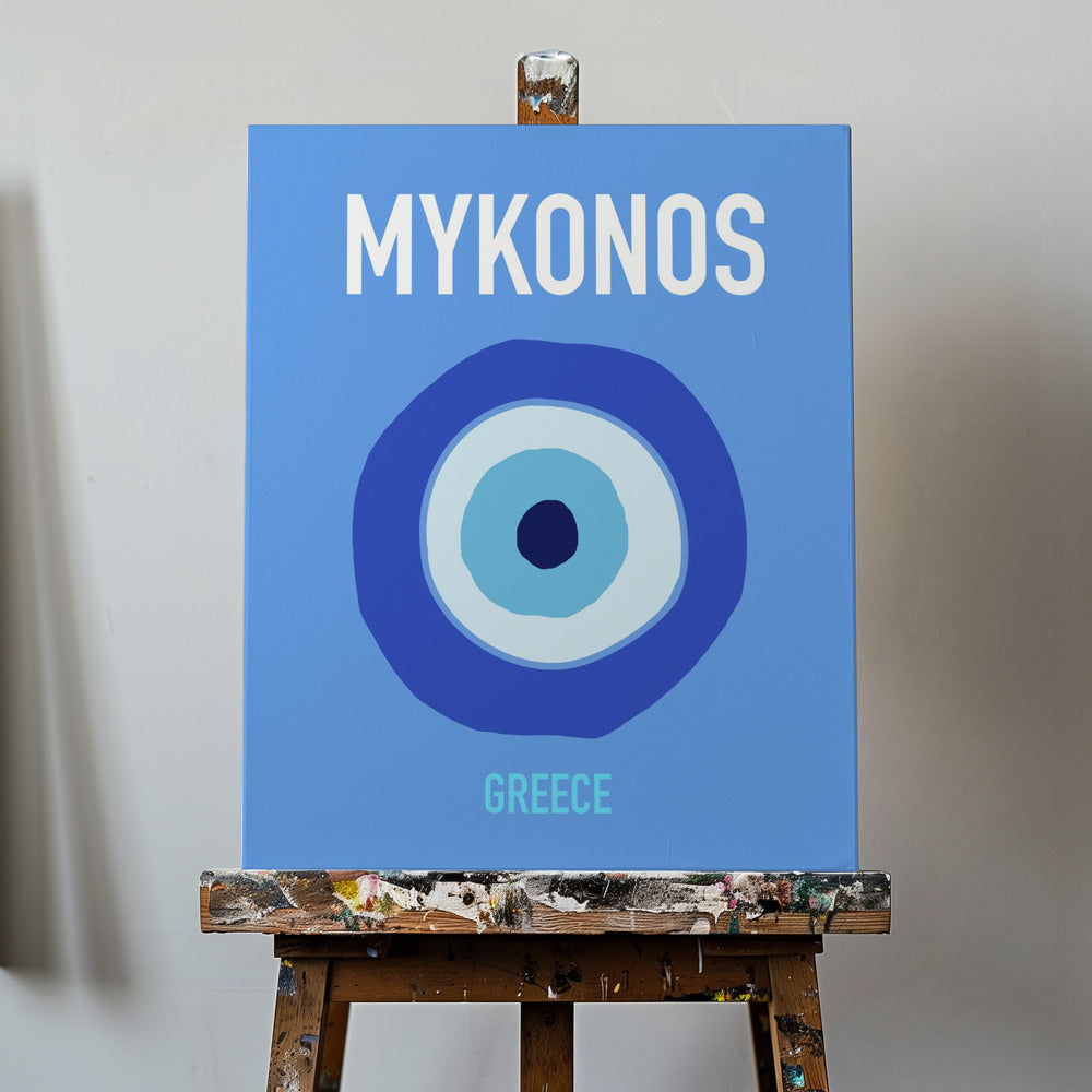Mykonos | Stampe su Tela