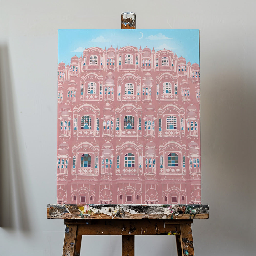 Jaipur, Inde | Tableaux sur Toile