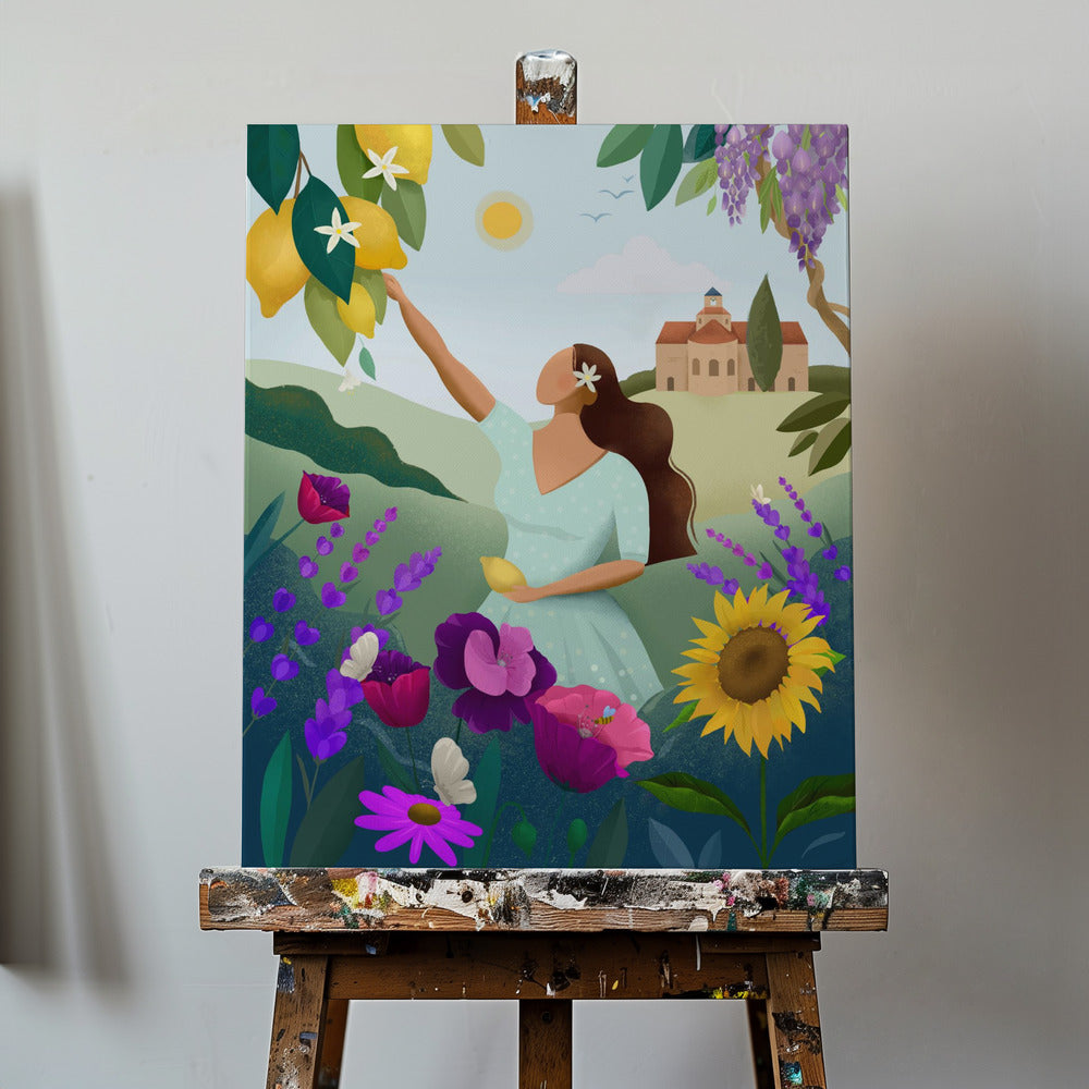Sommar i Provence | Canvas