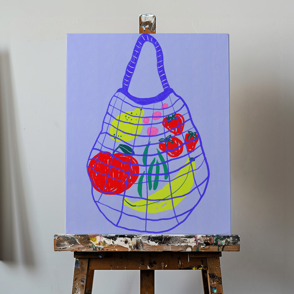 Shoppingväska Blå | Canvas
