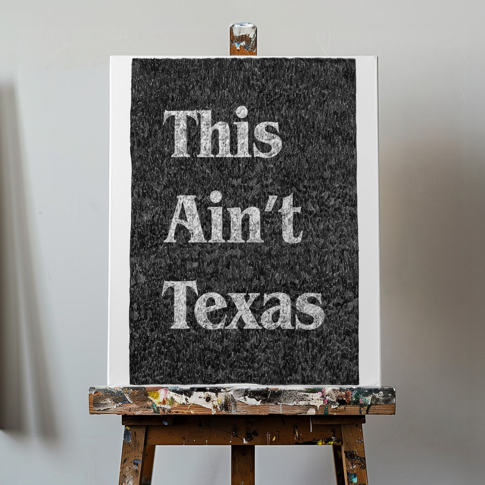 Esto no es Texas Impresiones en Lienzo