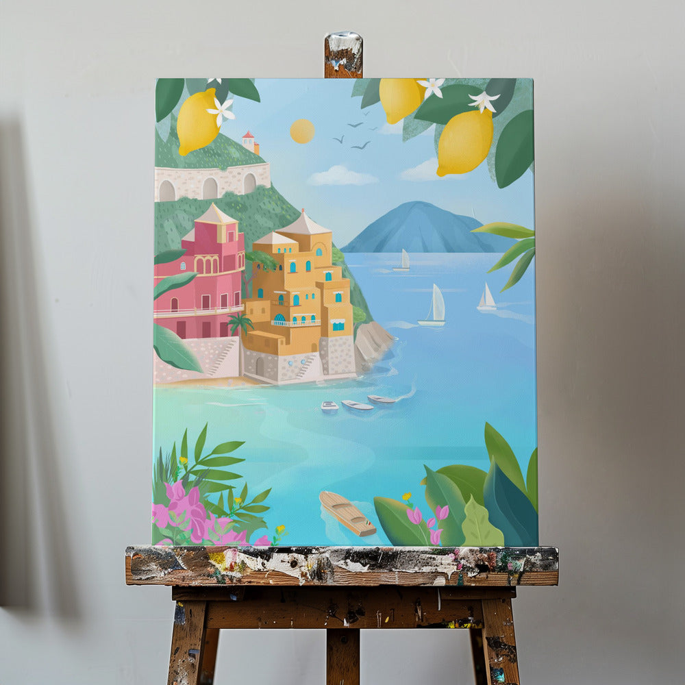 Portofino, Italien | Canvas