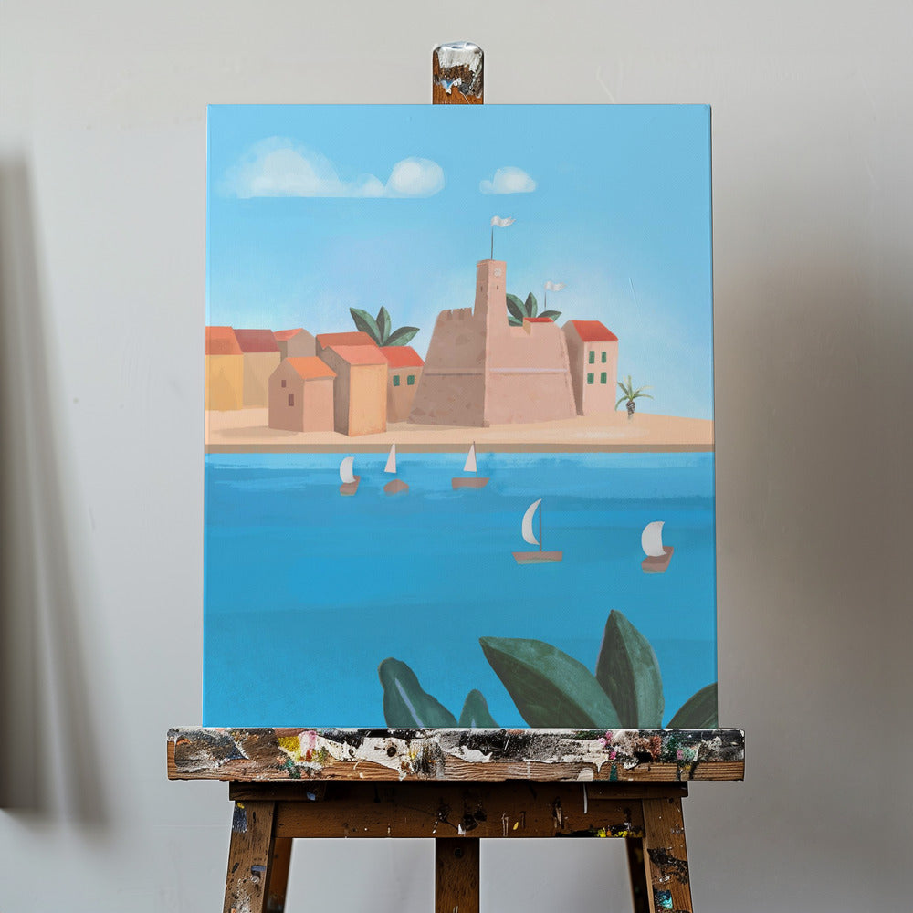 Insel Vis | Leinwand-Bilder