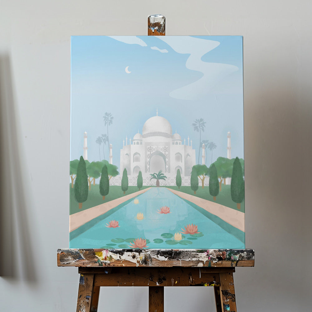 Taj Mahal, Indien | Lærredsbilleder
