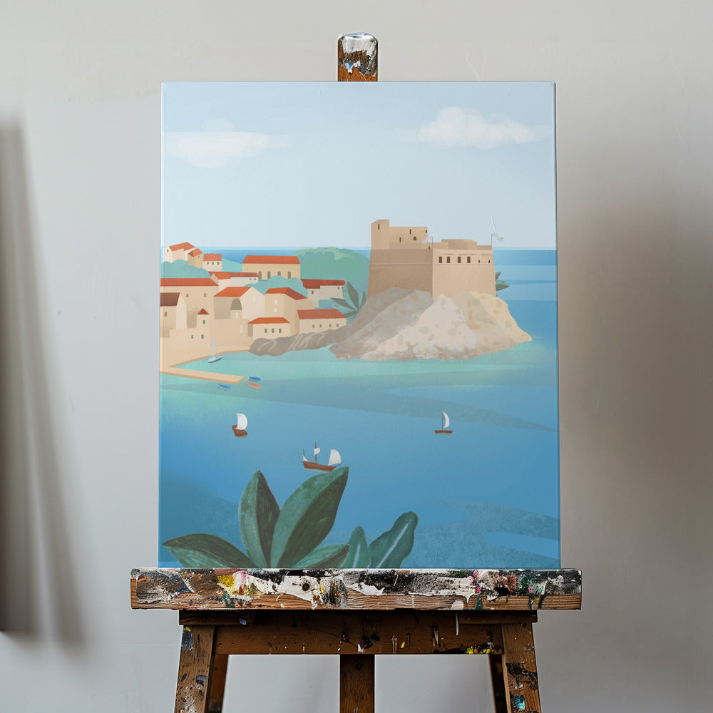 Dubrovnik-fæstningen | Lærredsbilleder
