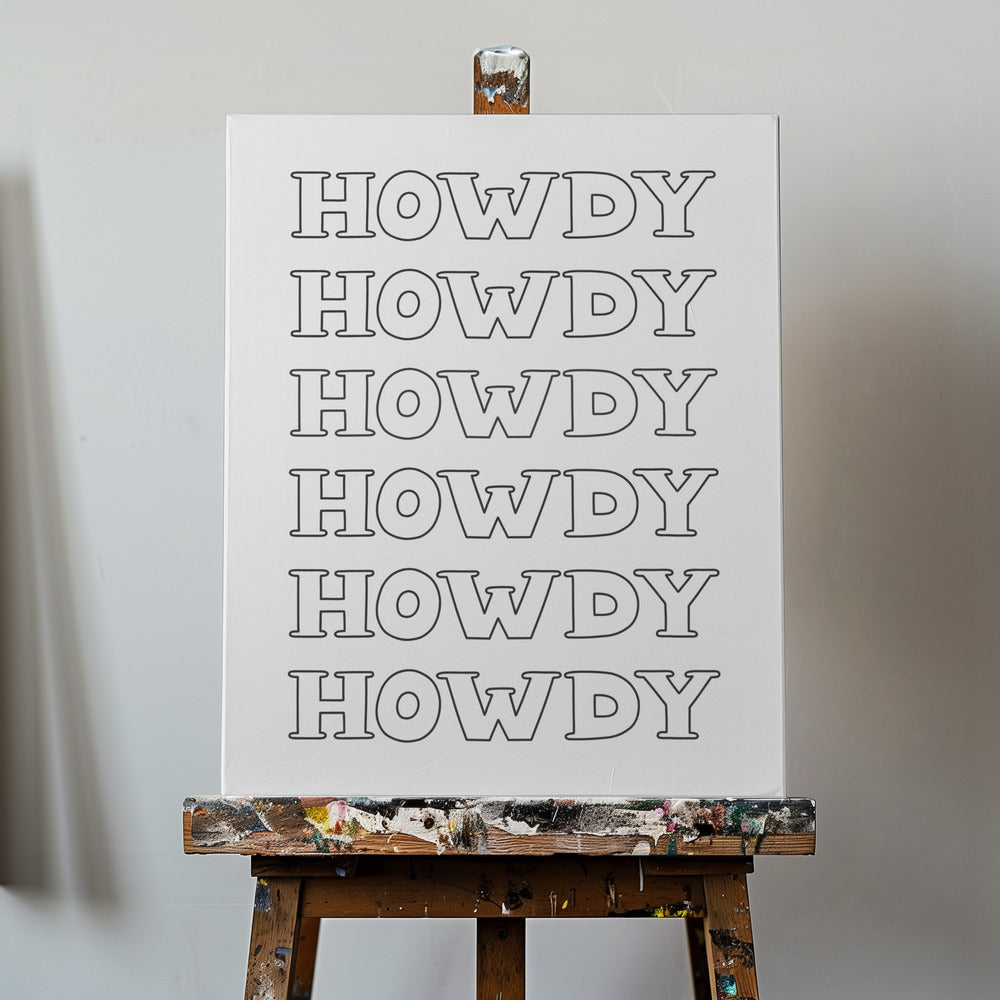 Svarta Hej | Canvas