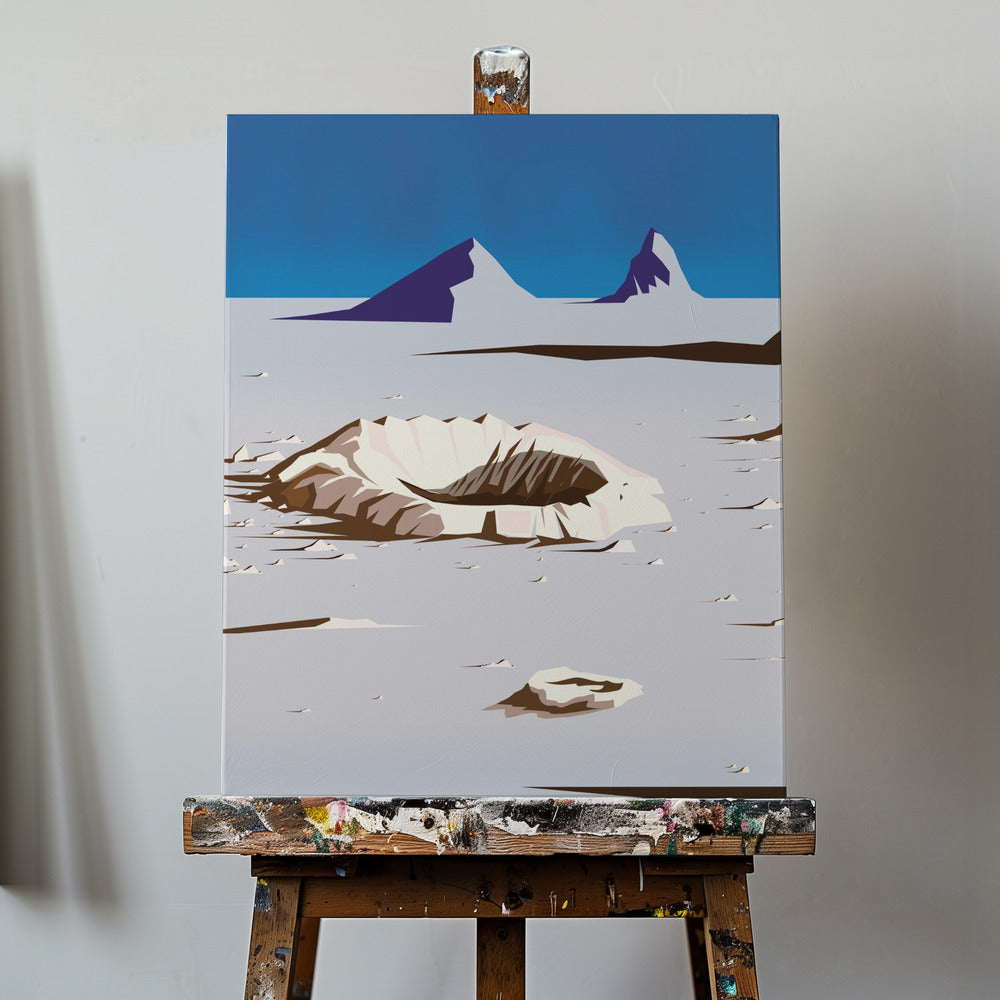 Der Mond | Leinwand