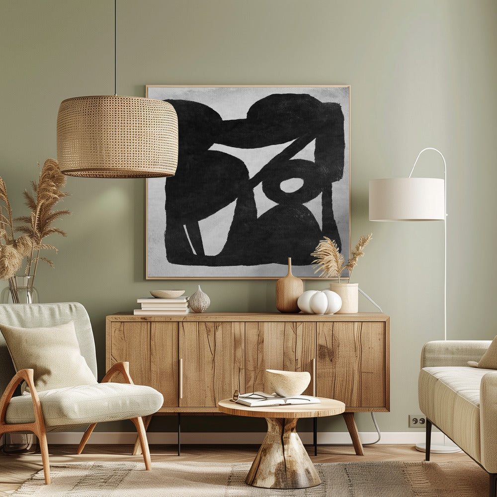 Abstrakt melodi nr 5 | Canvas