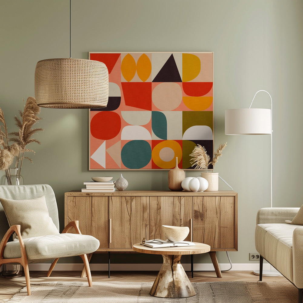 Bauhaus Ny 4 | Lærredsbilleder