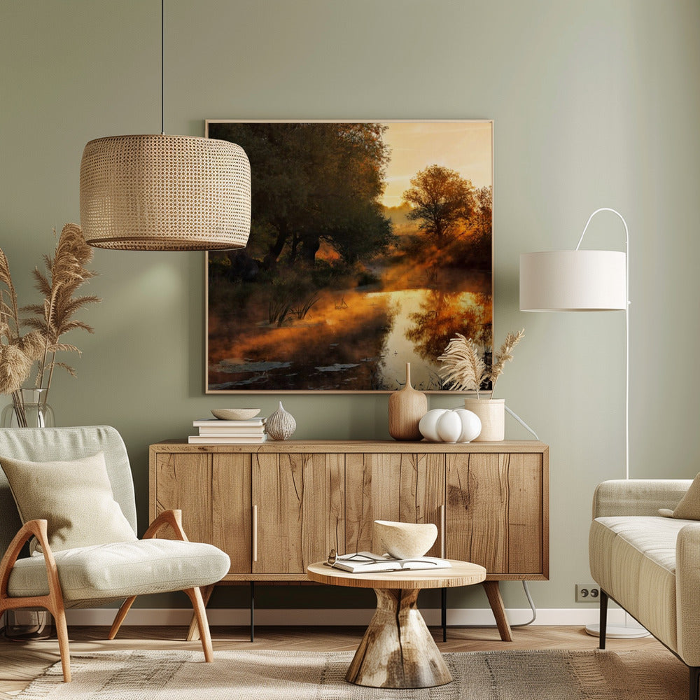 Wenn die Natur mit Licht malt I | Leinwand-Bilder