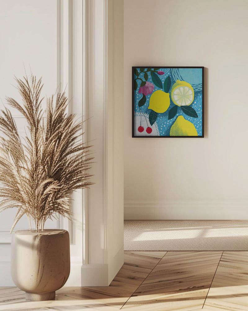 Lemon and Cherries | Poster