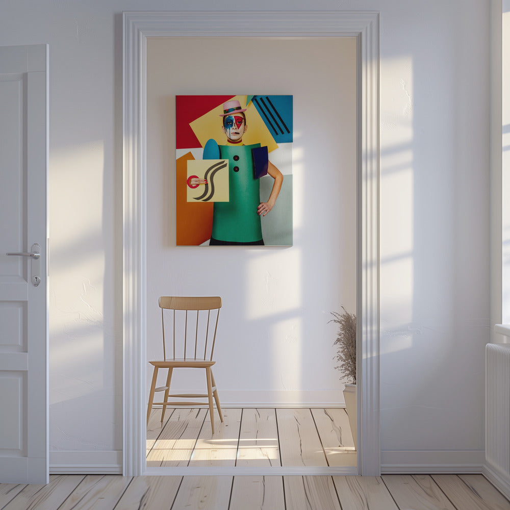 Ritratto suprematista di Lena Naymkina | Stampe su Tela