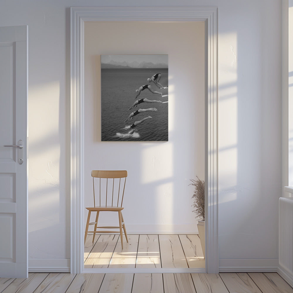 The beauty of diving | Canvas