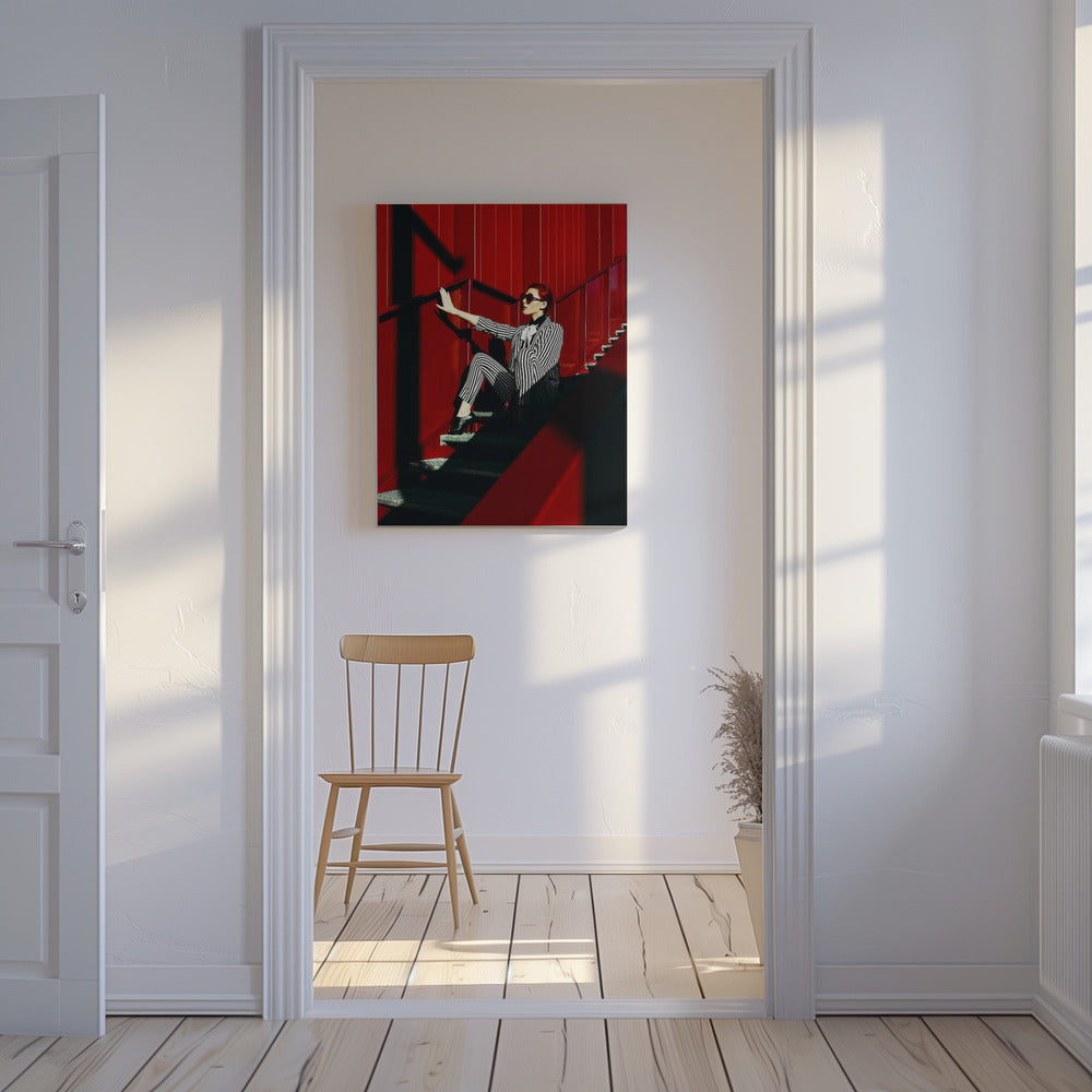 Röda Trappans Rytmer | Canvas