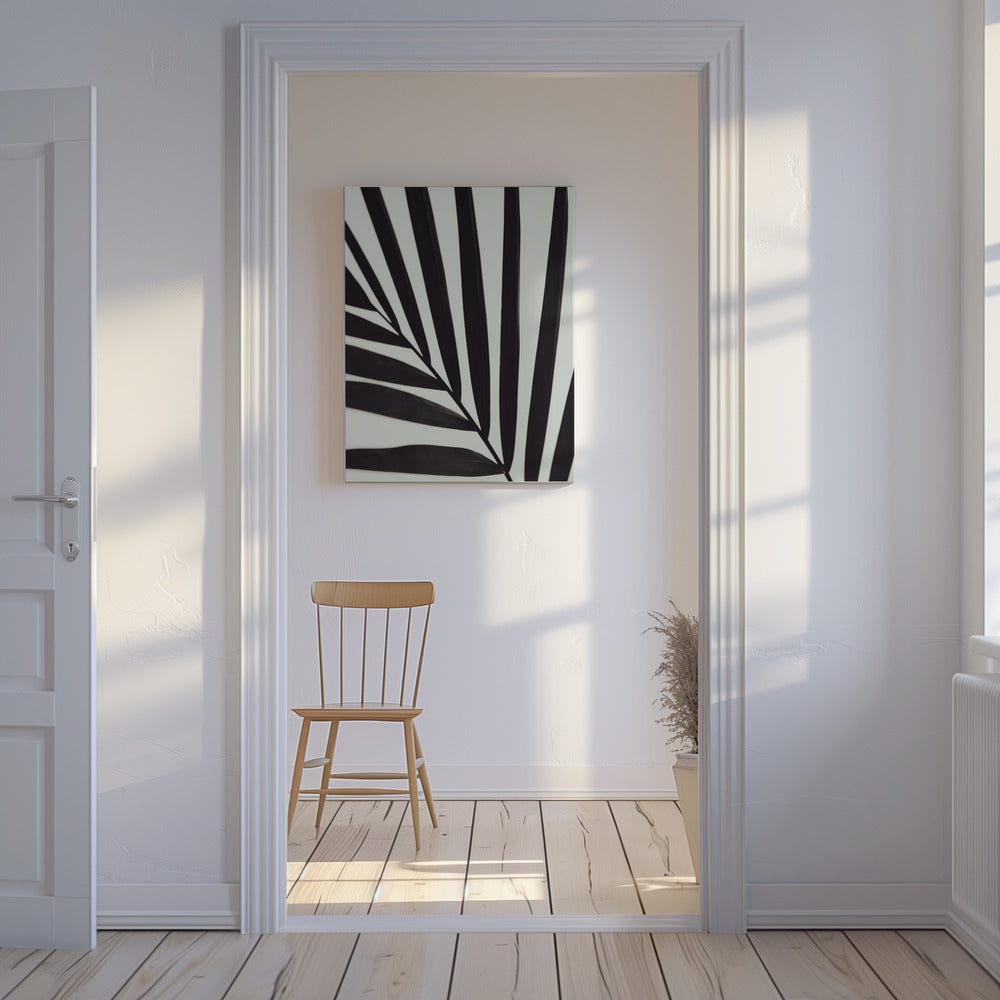 Grafiskt palmblad_1 | Canvas
