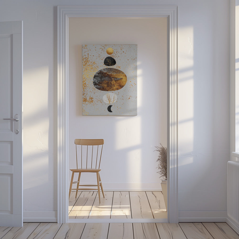 Aurinko ja kuu | Canvastaulut